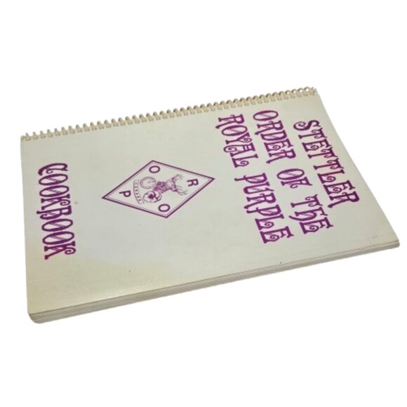 Vintage 1980s Cookbook Order of the Royal Purple Stettler Alberta Canada Lodge - Picture 12 of 15